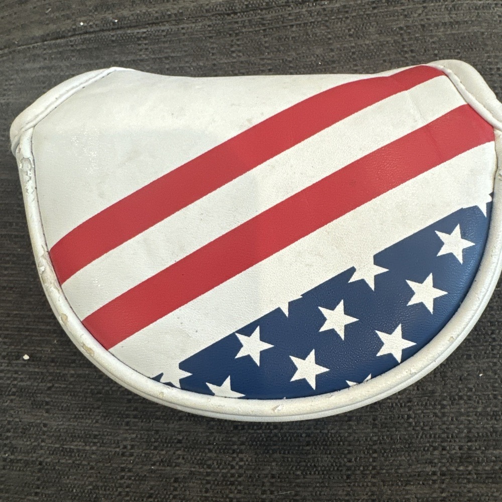CRAFTSMAN GOLF USA MALLET PUTTER HEADCOVER - Magnetic Golf Head Cover